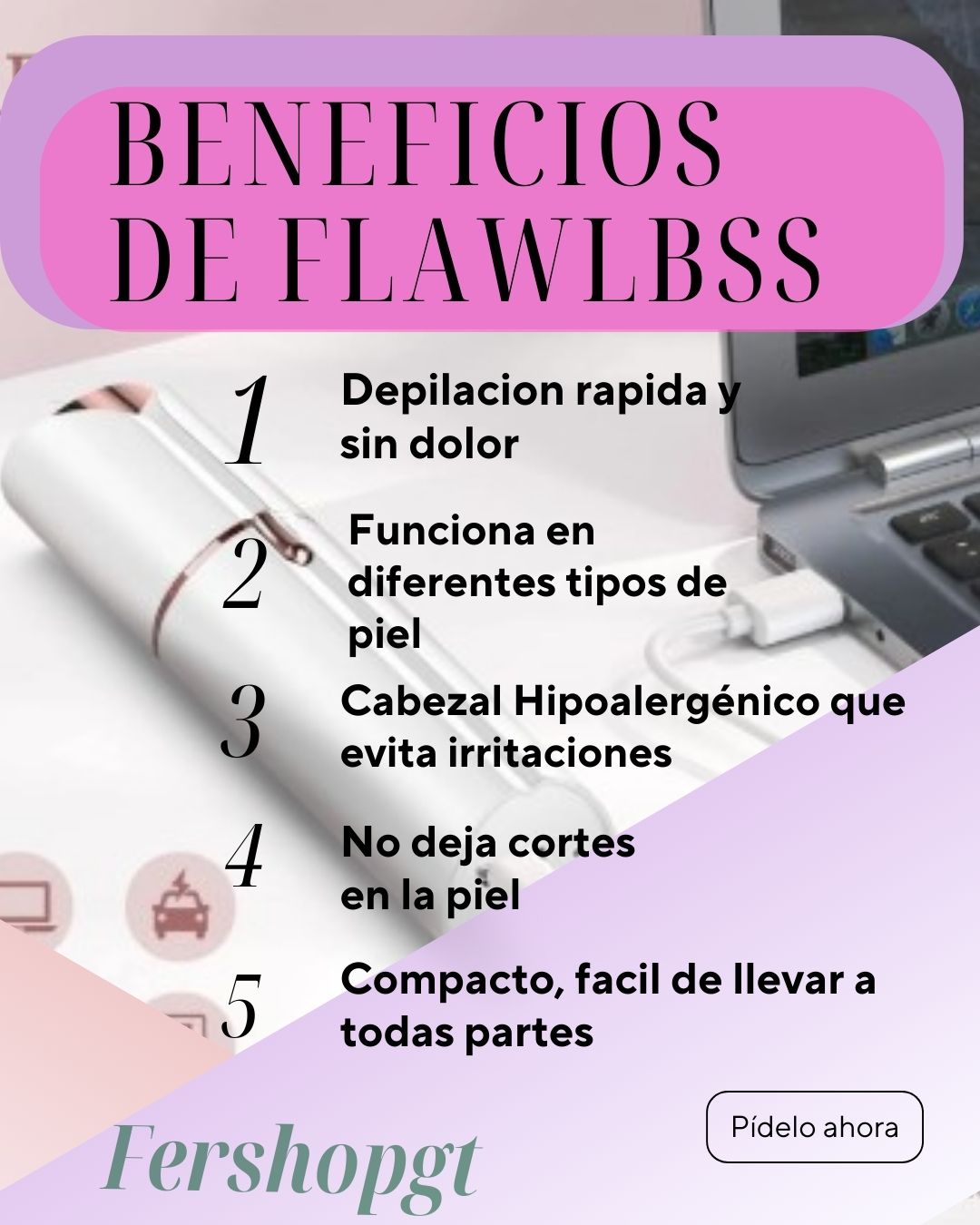 DEPILADOR FLAWLBSS