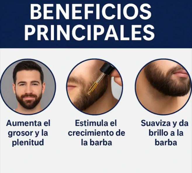 Serum Premium Para crecimiento de Barba