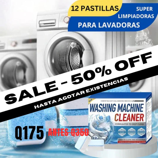 TABLETA LIMPIADORA PAS 12 UNIDADES