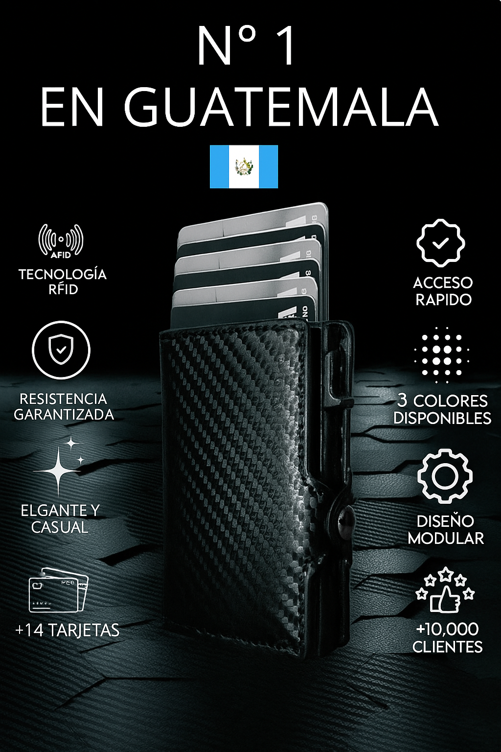 BILLETERA CON TARJETERO